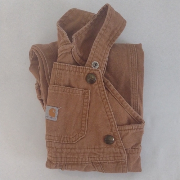 Carhartt Toddler's Brown Overalls (J212) - Picture 4 of 4